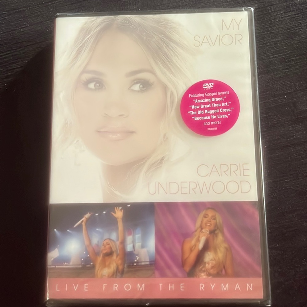 Carrie Underwood “my Savior” dvd live from the Ryman unopened